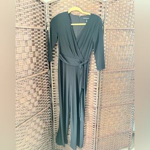 White House Black Market WHBM midi jumpsuit size 0